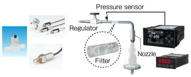 For Discharge pressure measurement