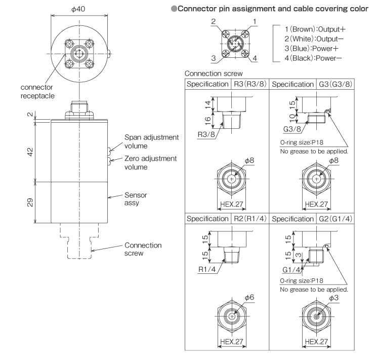 High Vacuum Pressure Transmitter VCCP series | VALCOM CO.,LTD ...