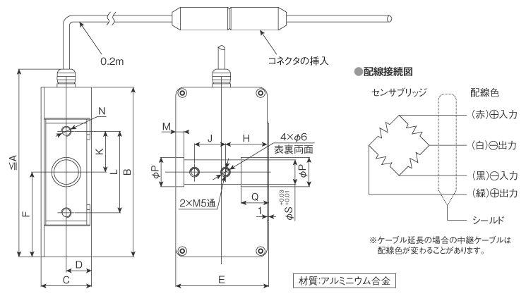 外形寸法図